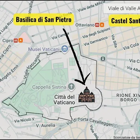 Domus Valle Aurelia - Vaticano - Metro Linea A Διαμέρισμα Ρώμη