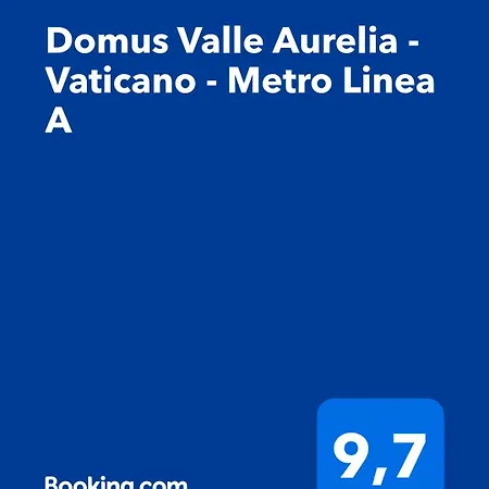 Domus Valle Aurelia - Vaticano - Metro Linea A Διαμέρισμα *
